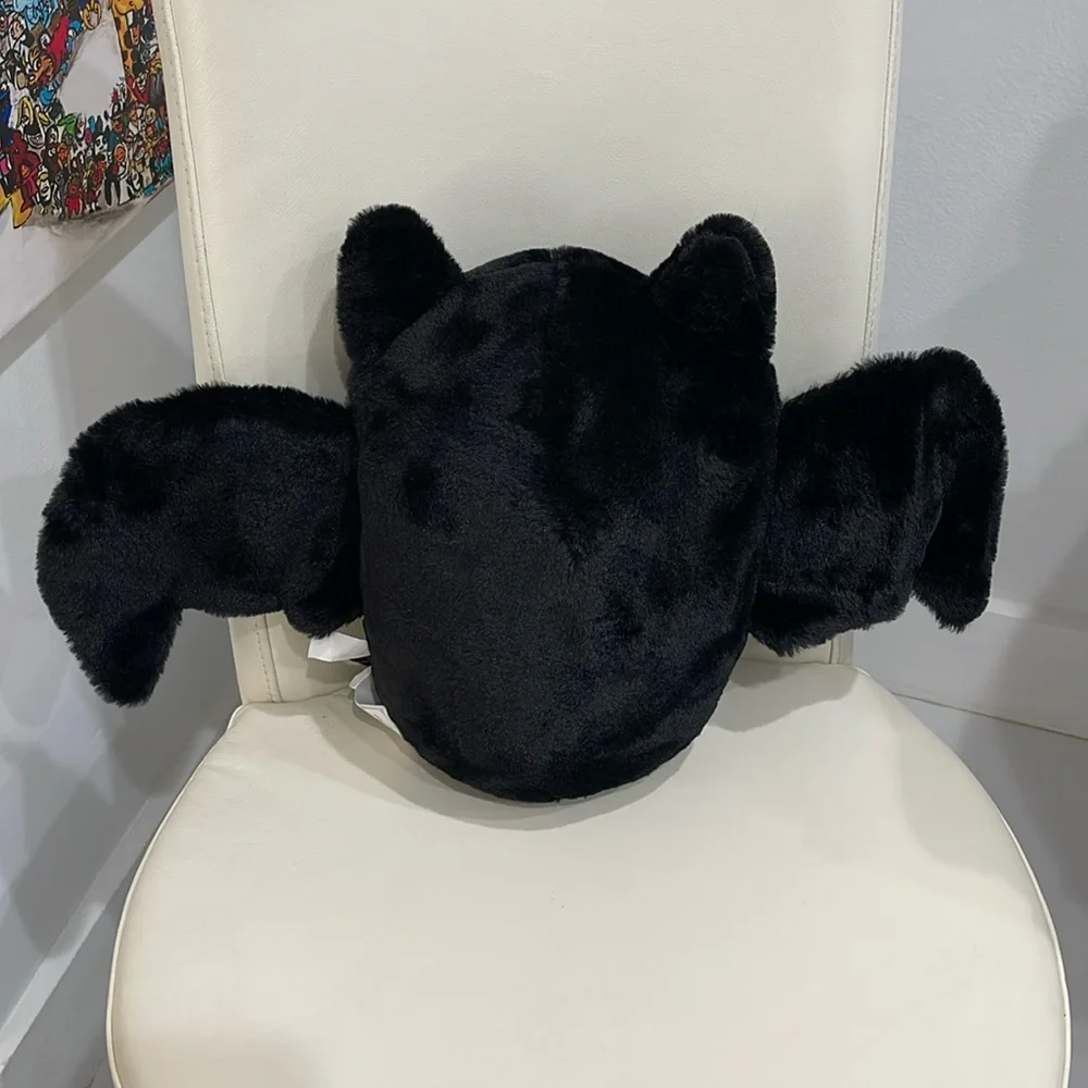 Cynthia Rowley Curious Halloween BAT Black/Multi Color Sparkly Decor